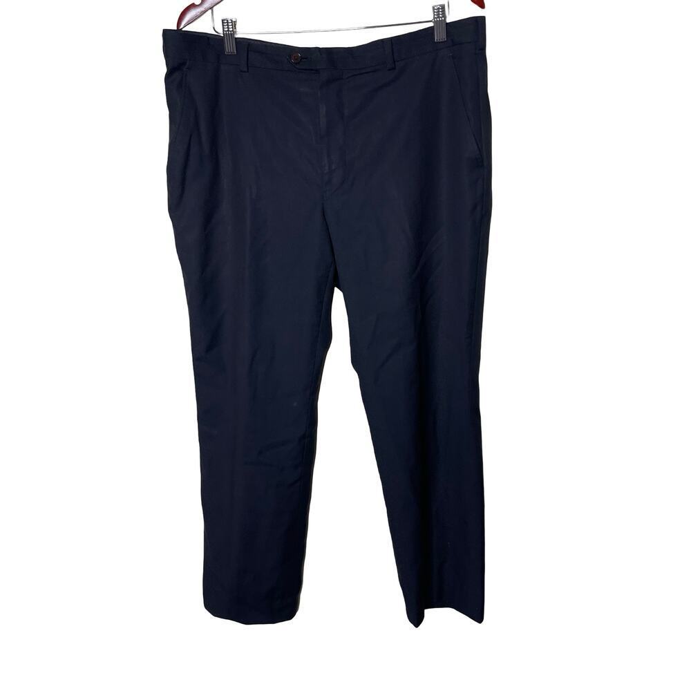 Paul Smith Ankle Trouser Dress Pants Black Mens 44x27 XXL